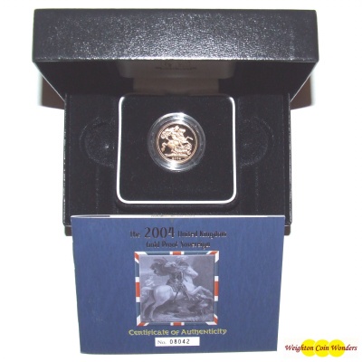 (image for) 2004 Gold Proof Sovereign